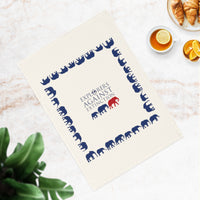 Explorers Against Extinction Tea Towel