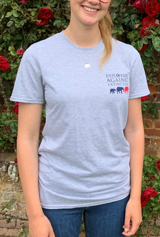 Explorers Against Extinction Small Logo Tshirt